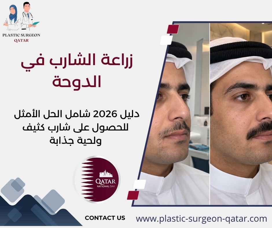 زراعة الشارب في الدوحة
